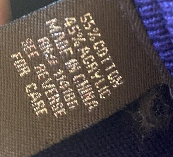 Linda Matthews Women’s Open Ruffled Long Line‎ Cardigan Sweater Sz M - Picture 5 of 6